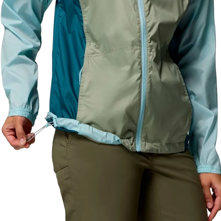 Imagen 6 de 8 de Campera Columbia Crested Canyon-VERDE SECO/CELESTE/AZUL