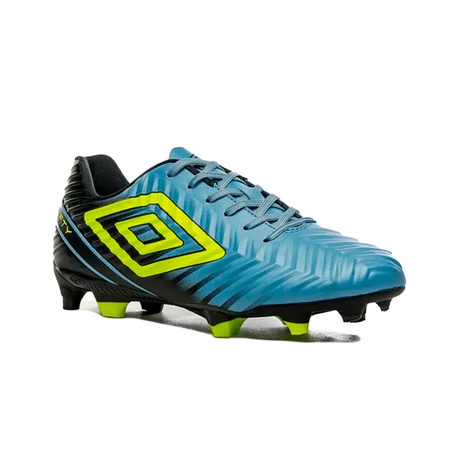 Imagen 1 de 5 de Botines Umbro Campo Fifty V-CELESTE/NEGRO/LIMA