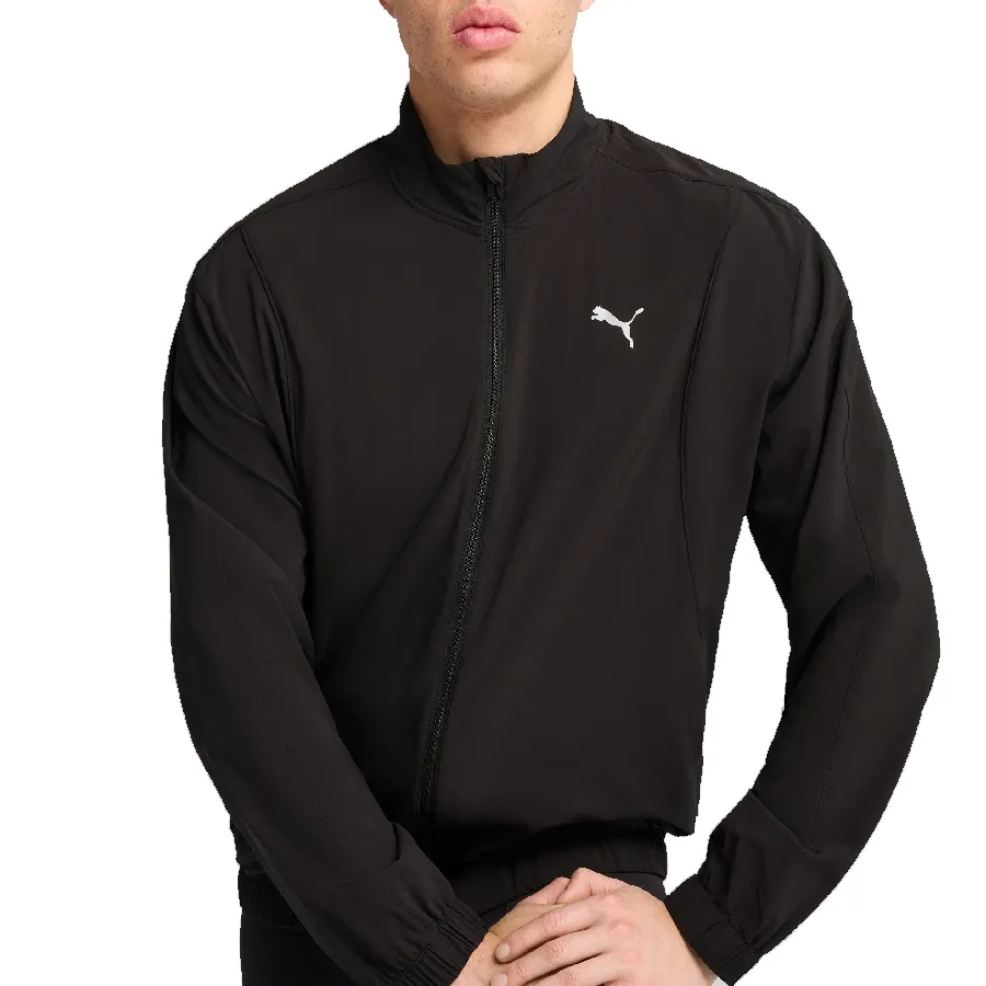 Imagen 2 de 5 de Campera Puma Run Velocity Woven-NEGRO