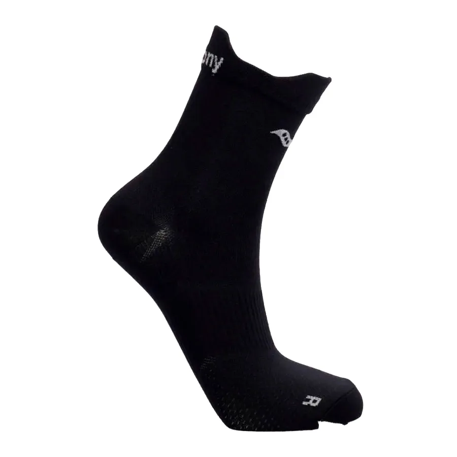 Imagen 1 de 7 de Medias Saucony Elite Mid Crew-NEGRO