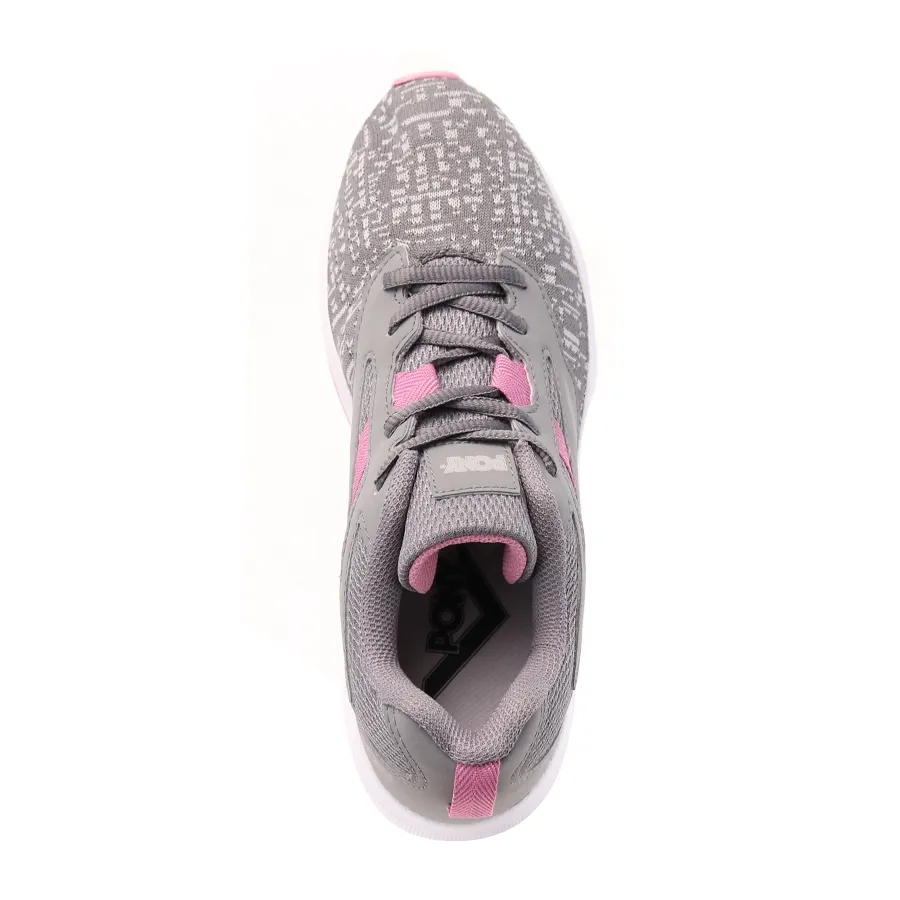 Imagen 3 de 5 de Zapatillas Pony Veloster Ox-GRIS/ROSA