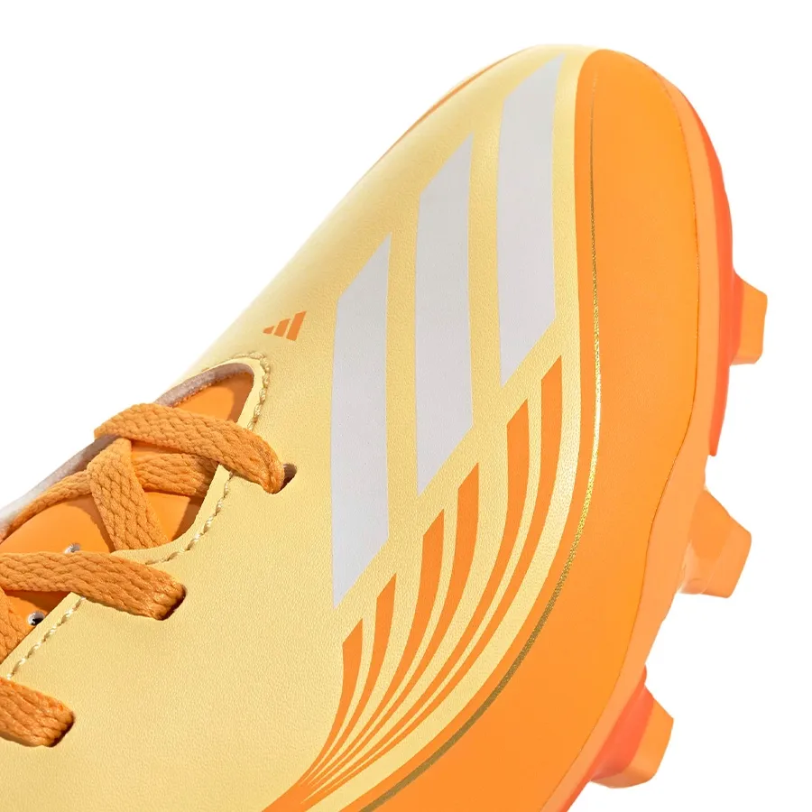 Imagen 6 de 7 de Botines adidas F50 Messi Club Fg-NARANJA/DURAZNO