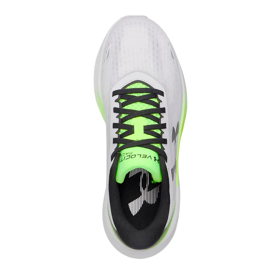 Imagen 2 de 4 de Zapatillas Under Armour Velociti Pace-BLANCO/NEGRO/AMARILLO FLUOR
