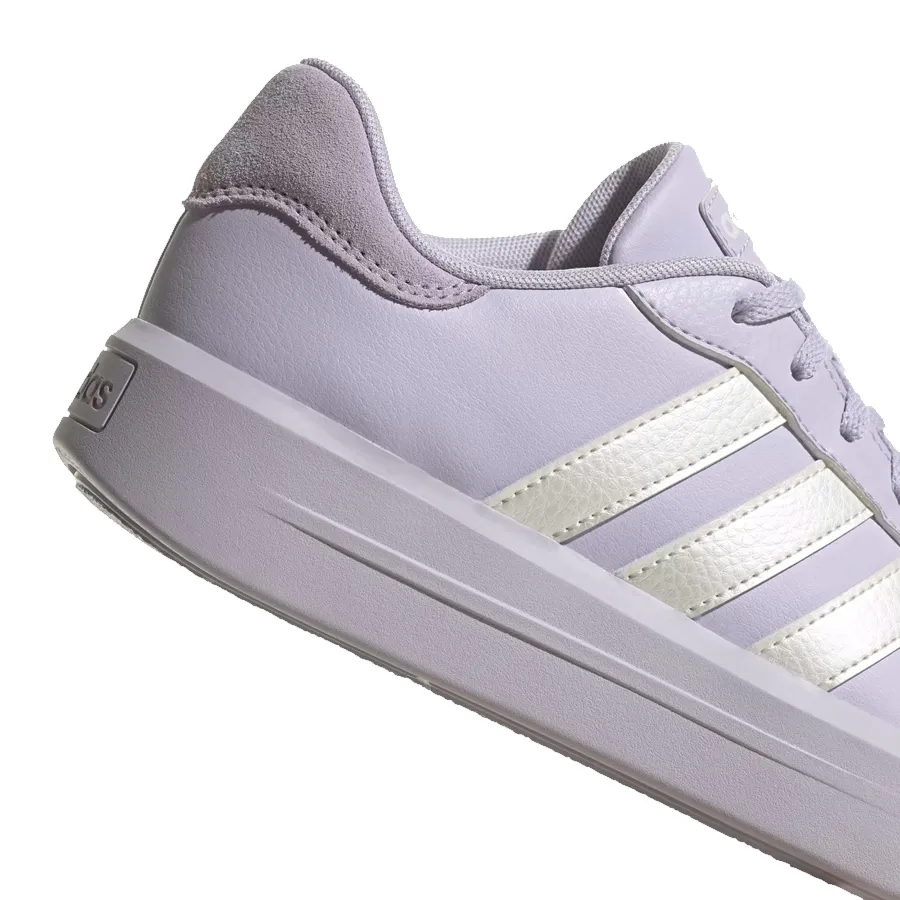 Imagen 7 de 8 de Zapatillas adidas Court Platform-LILA/PLATA