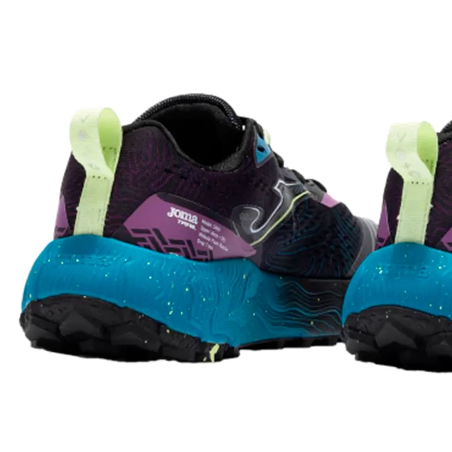 Imagen 4 de 5 de Zapatillas Joma Zapatilla Trail Sima Lady-NEGRO/VIOLETA