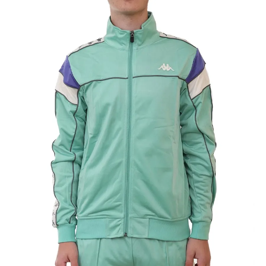 Imagen 0 de 5 de Campera Kappa Banda Merez-VERDE AGUA/BEIGE/VIOLETA