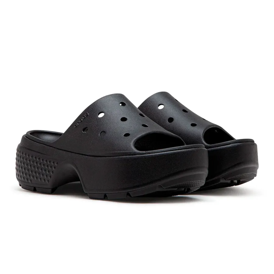 Imagen 2 de 6 de Sandalias Crocs Stomp Slide-NEGRO