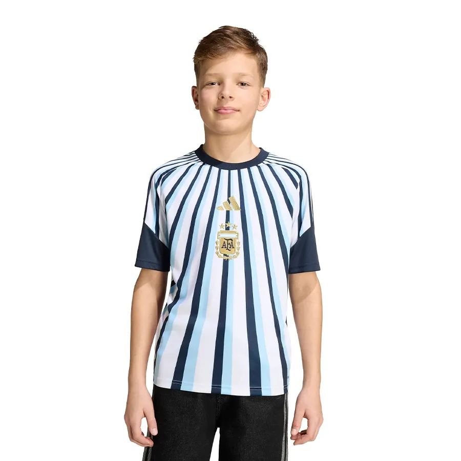 Imagen 0 de 6 de Camiseta adidas Prepartido Selección Argentina 26-BLANCO/MARINO/CELESTE