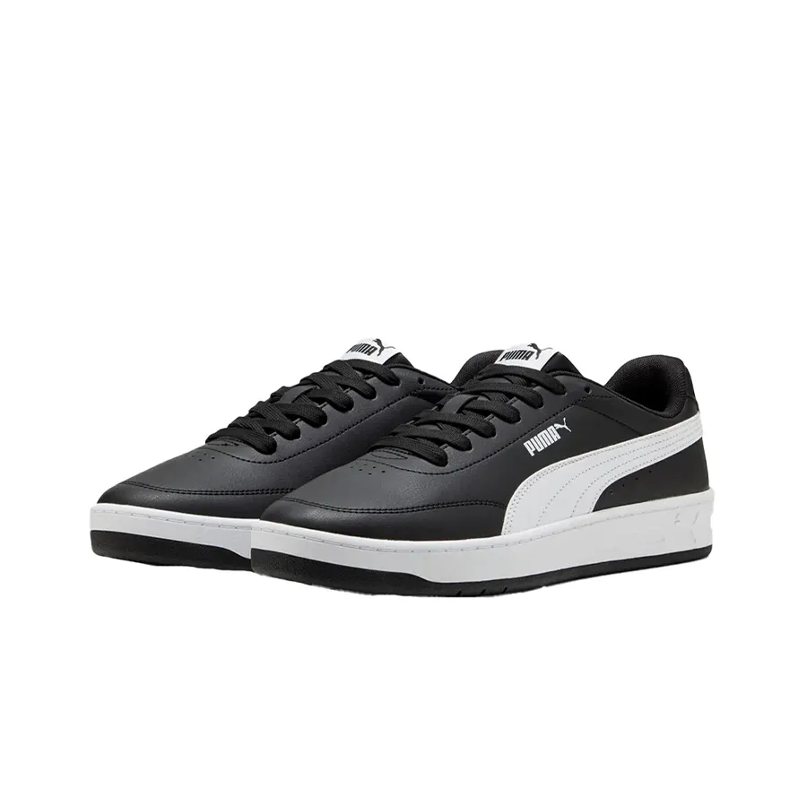 Imagen 1 de 6 de Zapatillas Puma Court classic clean adp lifestyle-NEGRO/BLANCO