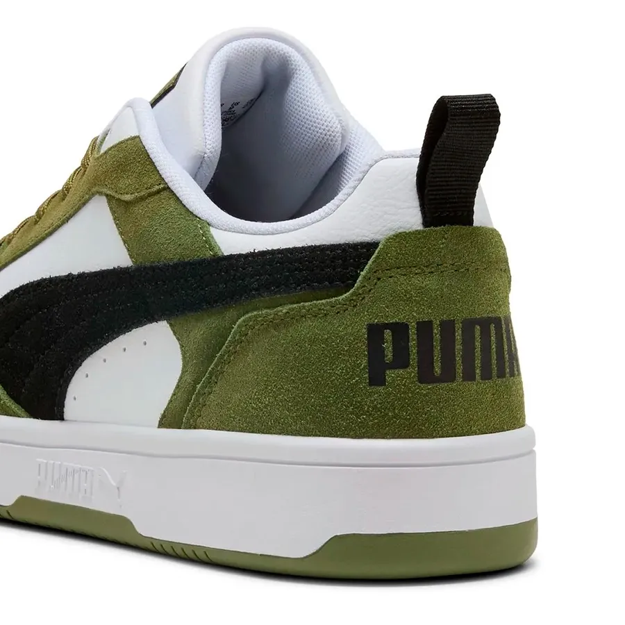 Imagen 5 de 6 de Zapatillas Puma Rebound V6 Low-VERDE SECO/BLANCO/NEGRO