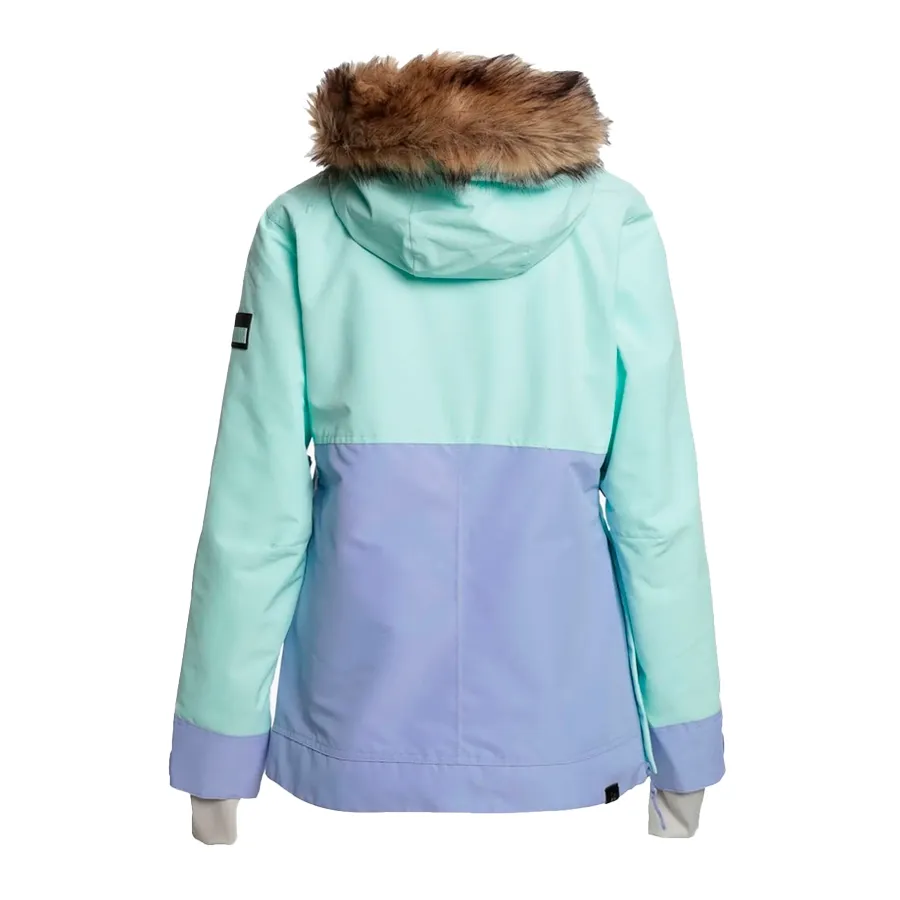 Imagen 1 de 3 de Buzo Roxy Anorak Snow Shelter 10K-AQUA/VIOLETA/GRIS