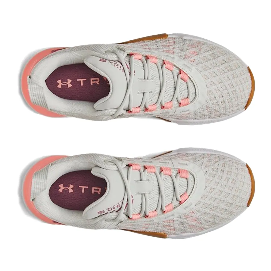 Imagen 2 de 5 de Zapatillas Under Armour TriBase Reign 5-BLANCO/ROSA