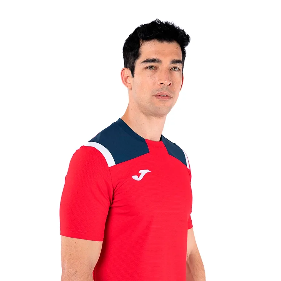 Imagen 2 de 5 de Remera Joma Toledo 603-ROJO/AZUL