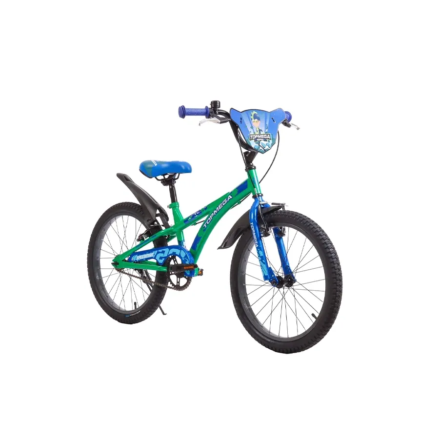 Imagen 1 de 7 de Bicicleta TopMega Speedmike R20 1vel-VERDE/AZUL