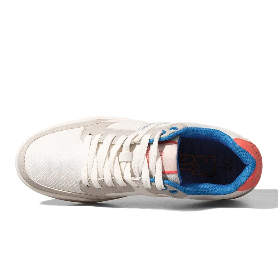 Imagen 2 de 4 de Zapatillas Kappa Logo Finnik-BLANCO/GRIS/NARANJA