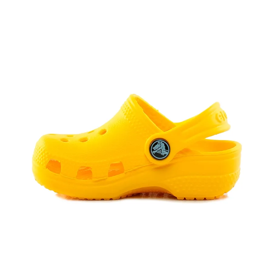 Imagen 1 de 5 de Ojotas Crocs Little-AMARILLO