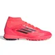 botines-adidas-f50-league-mid-tf-CORAL FLUOR/NEGRO