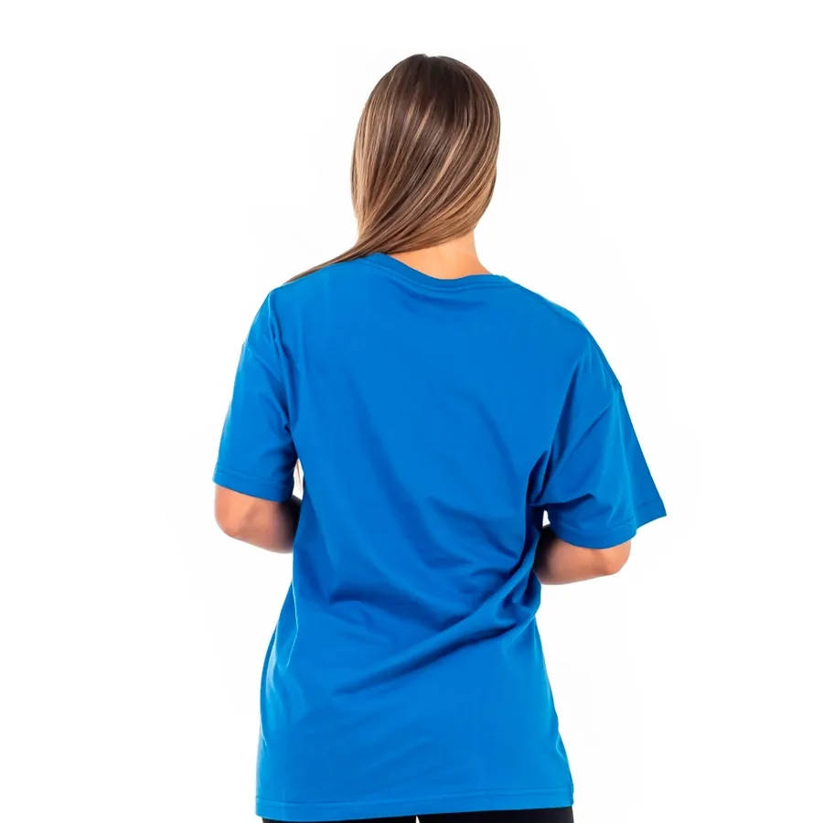Imagen 1 de 2 de Remera Dc DC Mc Star Flame Boyfriend-AZUL FRANCIA/ROSA