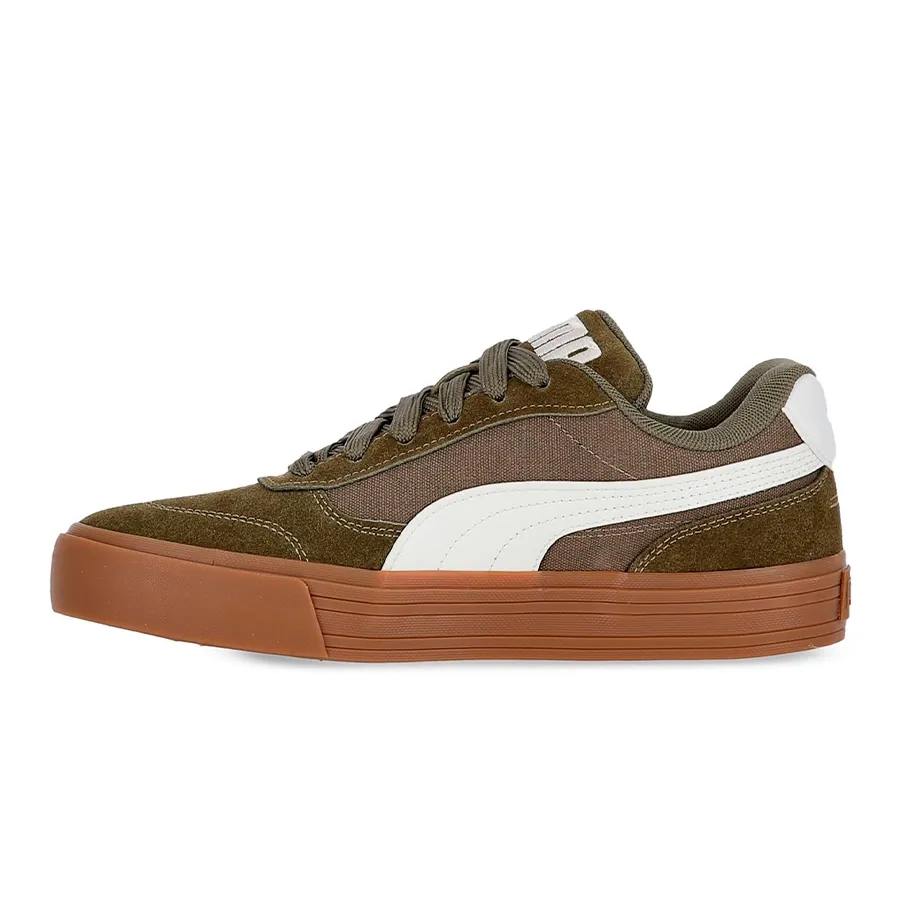Imagen 1 de 5 de Zapatillas Puma CC Park Vulc-VERDE OLIVA/BLANCO