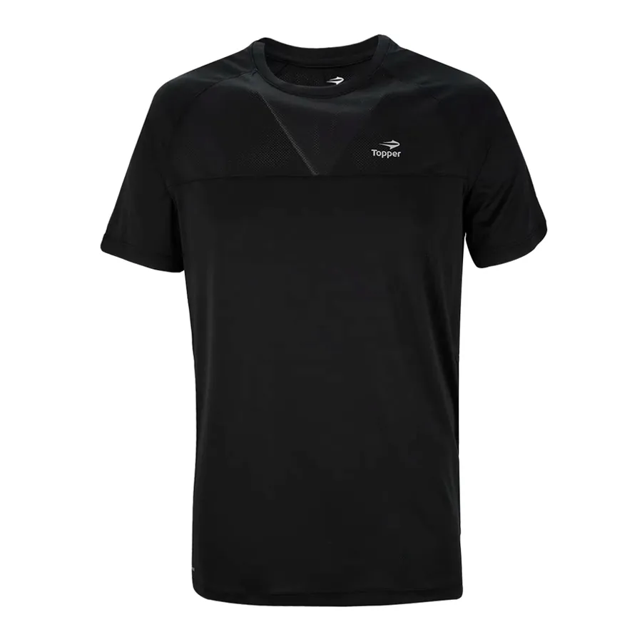 Imagen 0 de 2 de Remera Topper Mns Rec II-NEGRO