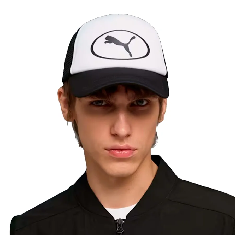 Imagen 2 de 4 de Gorra Puma con Malla Essentials-NEGRO/BLANCO