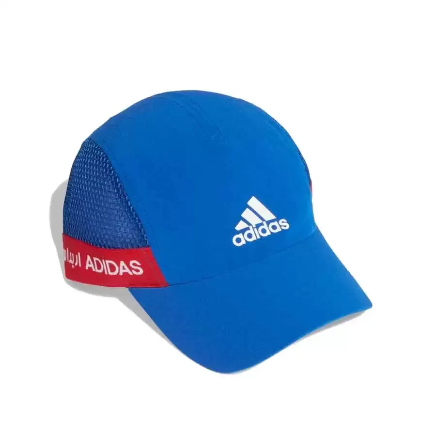 Imagen 1 de 3 de Gorra adidas Aeroready Runner-AZUL/ROJO/BLANCO