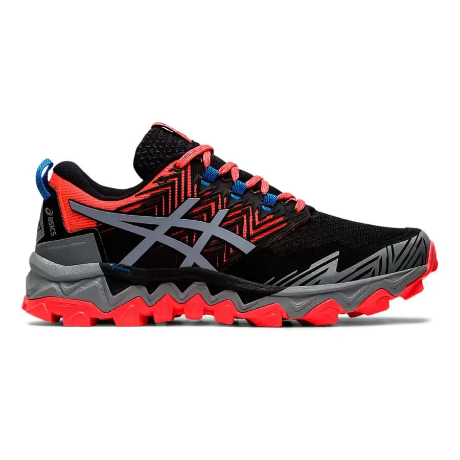 Imagen 5 de 6 de Zapatillas Asics Gel Fujitrabuco 8 W-NEGRO/GRIS/NARANJA