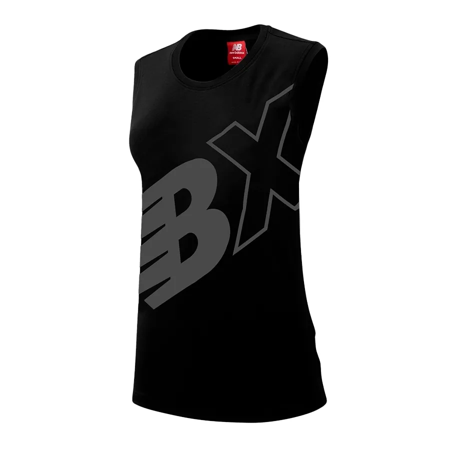 Imagen 0 de 2 de Musculosa New Balance Mujer Nb X Classic Tank-NEGRO/GRIS