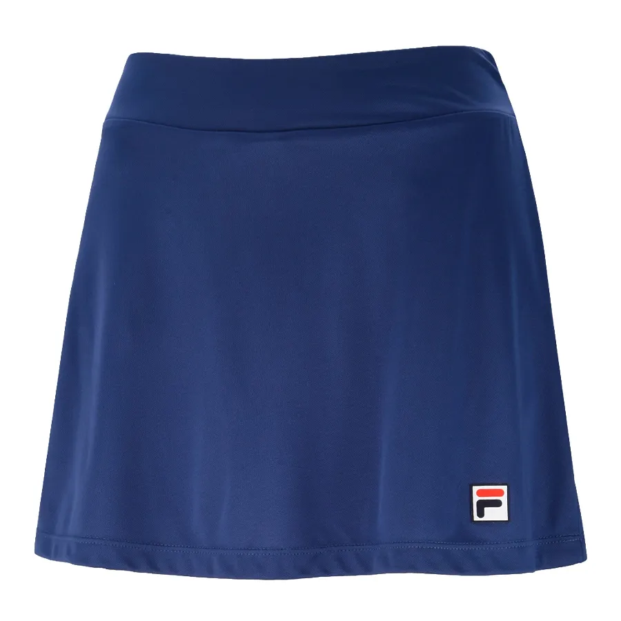 Imagen 2 de 6 de Pollera Fila Basic-MARINO/BLANCO