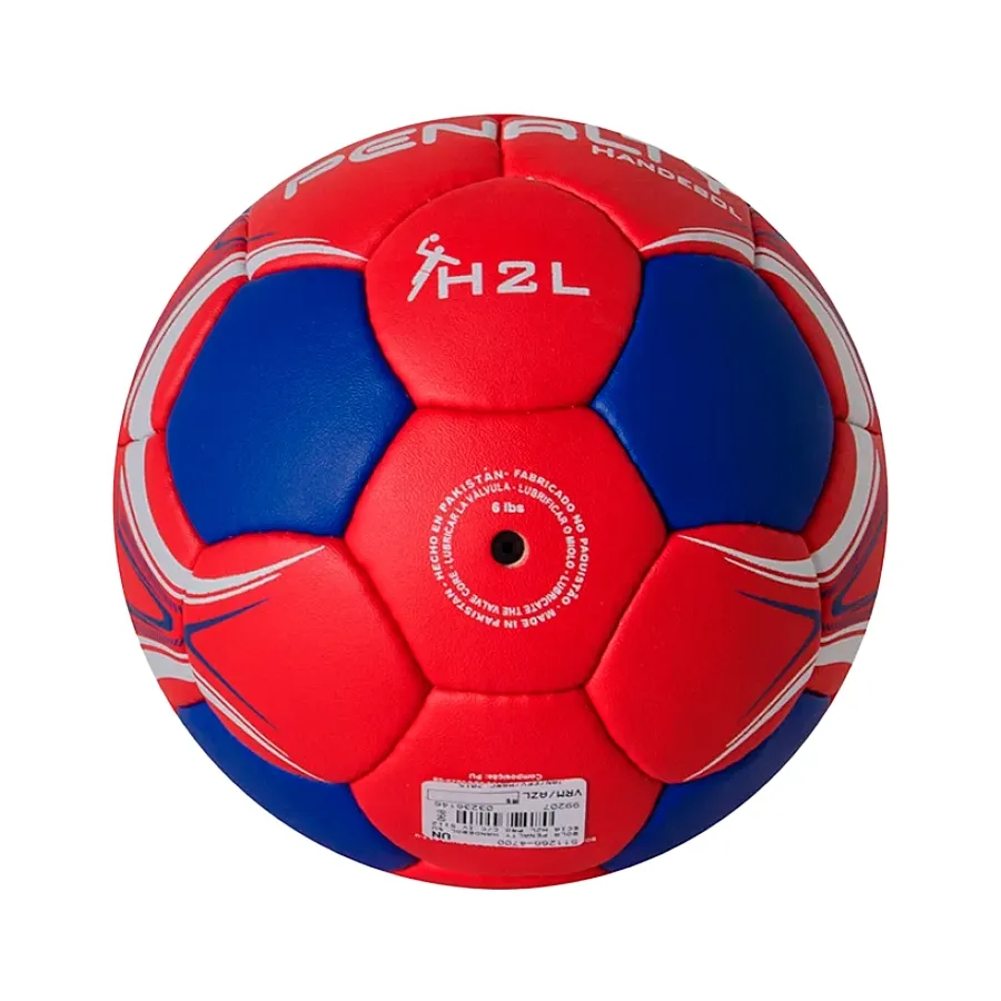 Imagen 2 de 3 de Pelota Penalty Handball Suecia H2l Pro-ROJO/AZUL