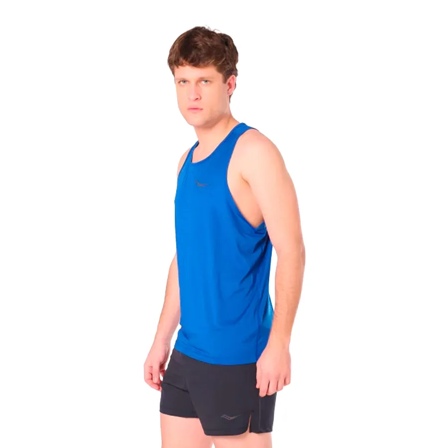 Imagen 1 de 5 de Musculosa Saucony Stopwatch-AZUL