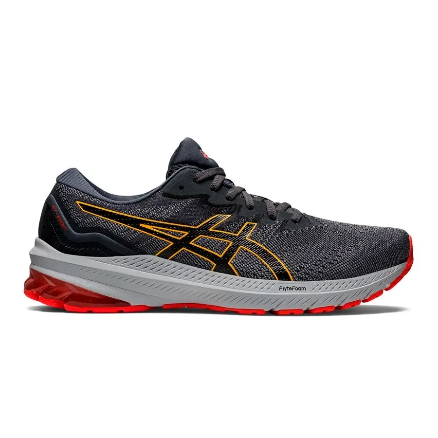 Imagen 0 de 7 de Zapatillas Asics Gt 1000 11 Standard-GRAFITO/AMARILLO/ROJO