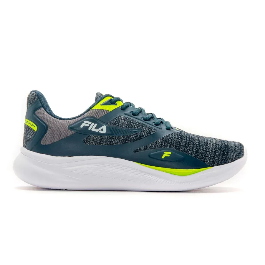Imagen 4 de 5 de Zapatillas Fila Discovery Hombre-MARINO/VERDE