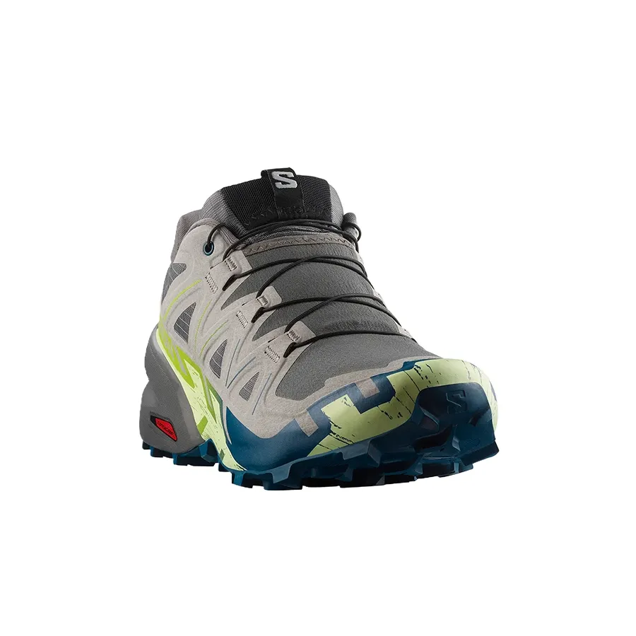 Imagen 1 de 6 de Zapatillas Salomon Speedcross 6-GRIS/AZUL/AMARILLO FLUOR