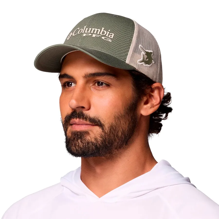 Imagen 4 de 6 de Gorra Columbia Logo Mesh-VERDE/BEIGE
