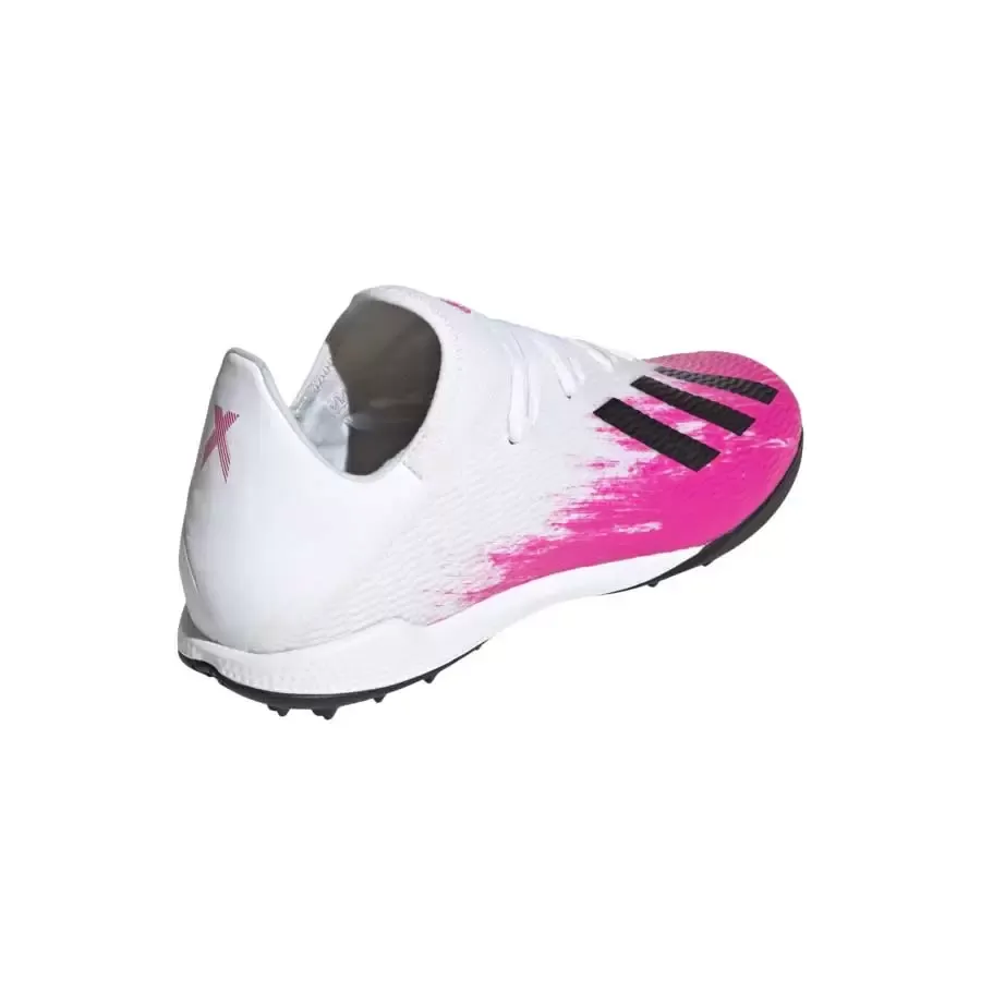 Imagen 3 de 6 de Botines adidas X 19.3 Tf-BLANCO/ROSA/NEGRO