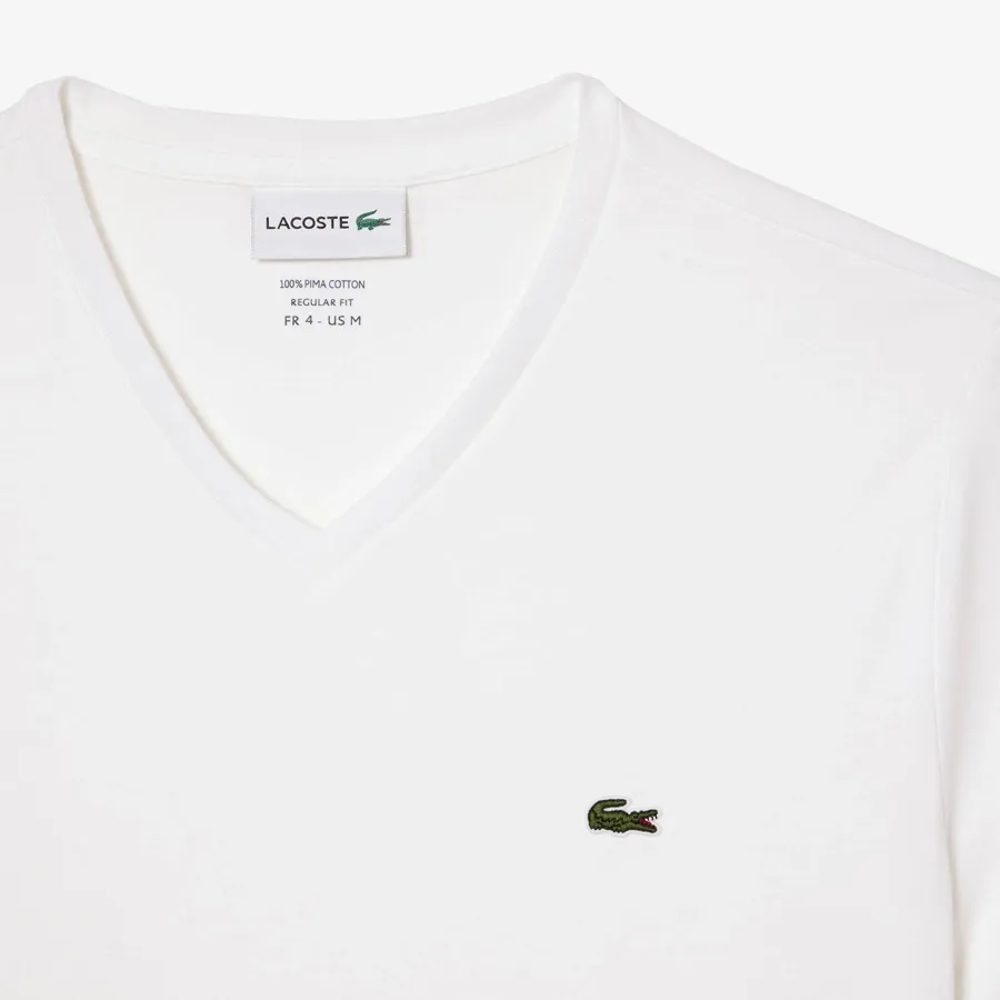 Imagen 1 de 6 de Remera Lacoste Cols Roules-BLANCO
