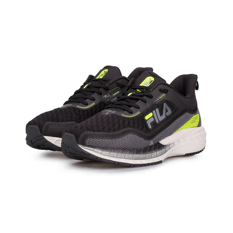 Imagen 2 de 5 de Zapatillas Fila Racer Advantage-NEGRO/PLATA/LIMA