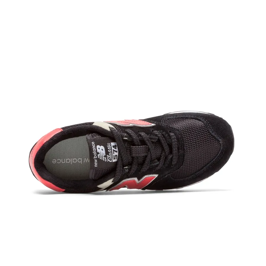 Imagen 2 de 4 de Zapatillas New Balance 574-NEGRO/ROJO/BLANCO