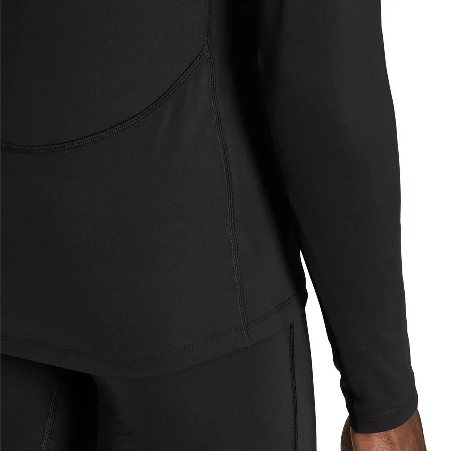 Imagen 4 de 5 de Camiseta adidas Techfit Aeroready-NEGRO