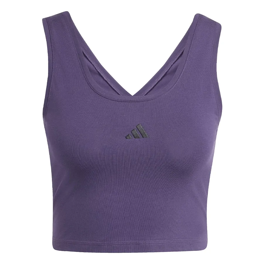 Imagen 4 de 5 de Musculosa adidas Essentials Small  Logo-VIOLETA