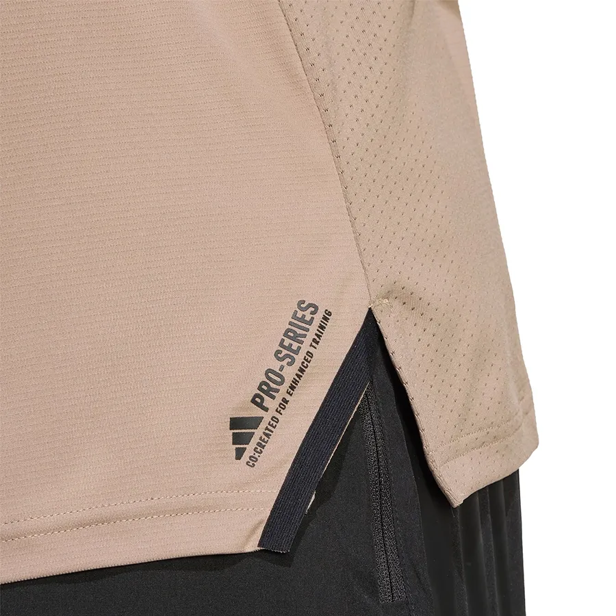 Imagen 4 de 5 de Remera adidas Designed for Training Pro-Series-KAKI