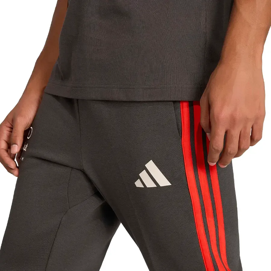 Imagen 4 de 5 de Pantalón adidas Audi Revolut F1 Team Dna-NEGRO/ROJO