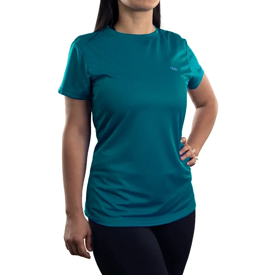 Imagen 0 de 4 de Remera Kamp Ultrarun con Recortes Laterales 25-AZUL