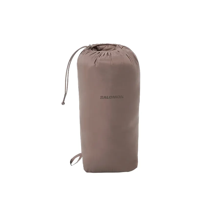 Imagen 7 de 8 de Campera Salomon Outline Nov Crop Down-GRIS/MARRON