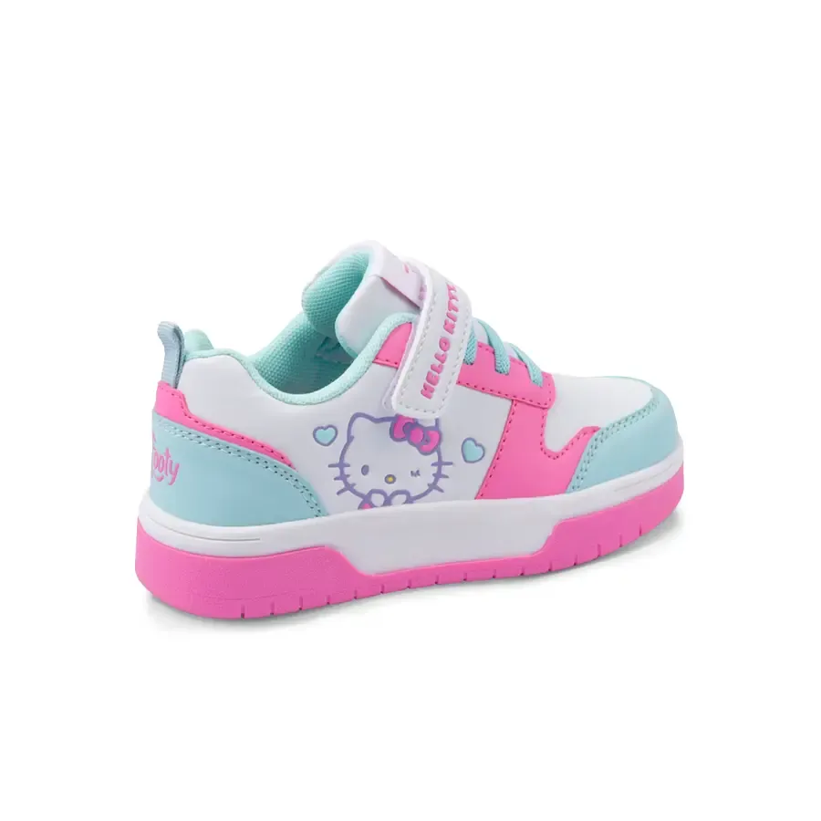 Imagen 2 de 6 de Zapatillas Footy Hello Kitty-BLANCO/FUCCIA/AERO