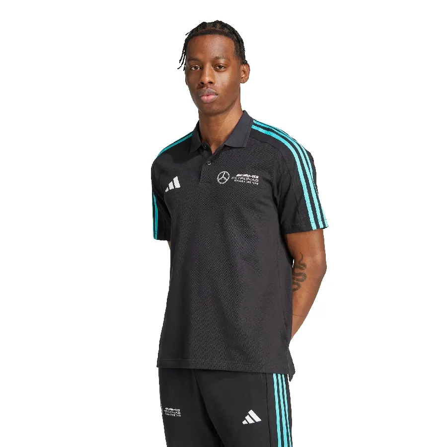 Imagen 0 de 5 de Polo adidas Chomba ADN Mercedes - AMG Petronas Formula Uno Team-NEGRO/TURQUESA