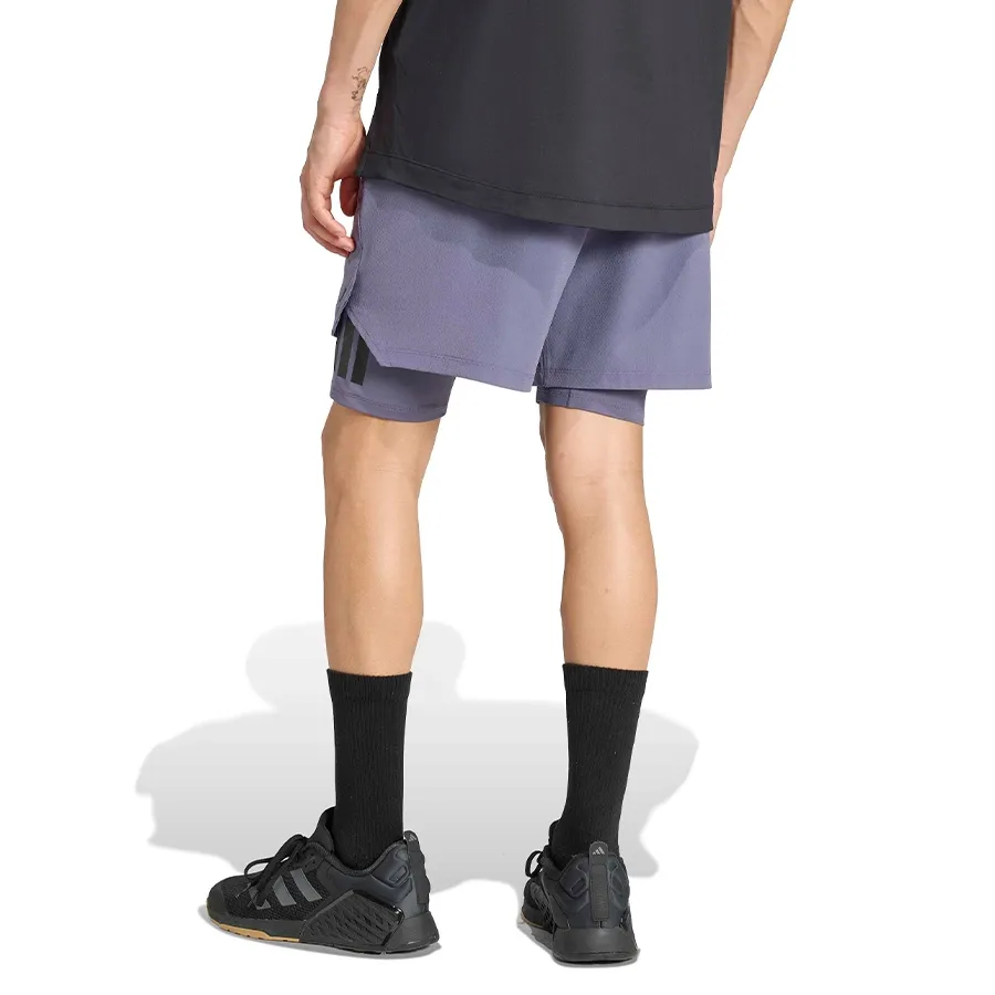 Imagen 1 de 5 de adidas Shorts Primelift 2 en 1-VIOLETA