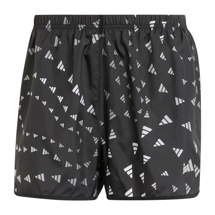 Imagen 2 de 5 de adidas Shorts  Run It Aeroready-NEGRO/BLANCO
