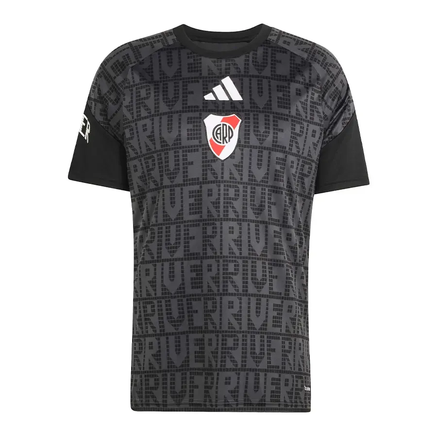 Imagen 2 de 6 de Camiseta adidas Prepartido River Plate 26/27-NEGRO